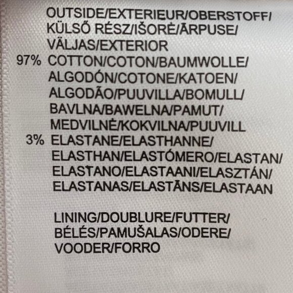 Mexx Neutral Sleeveless Lined Cotton Fitted Sheath Dress Cream Sz 34 NWT - Picture 11 of 16